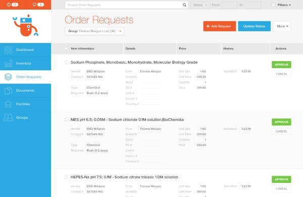 Web con buen uso del contraste