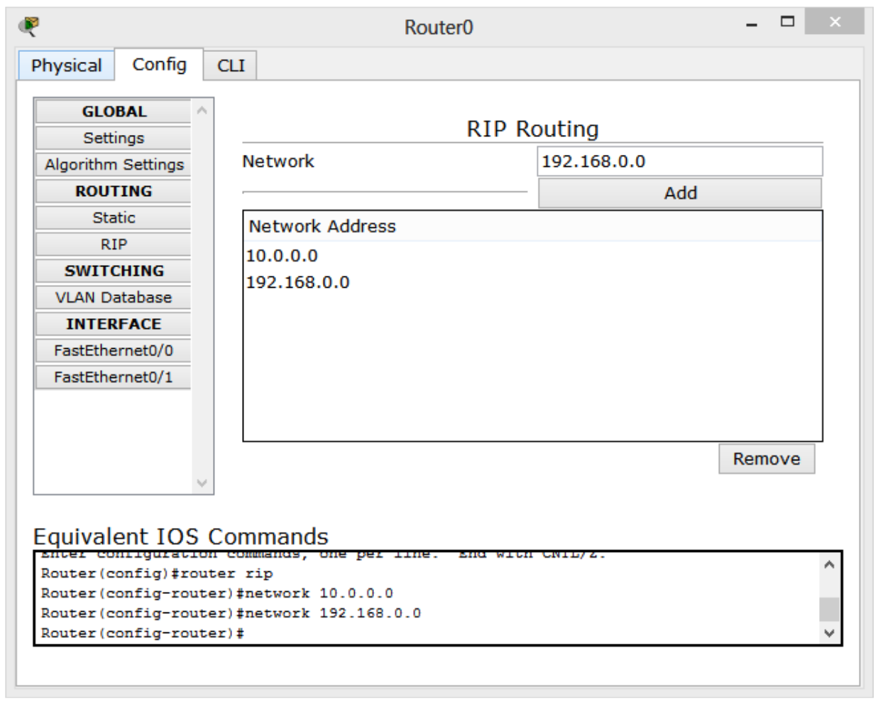 Encaminamiento dinámico con RIPv1