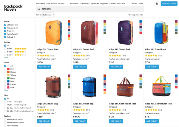 Espacios en blanco bien