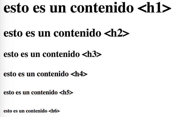 Encabezados con carácteres escapados