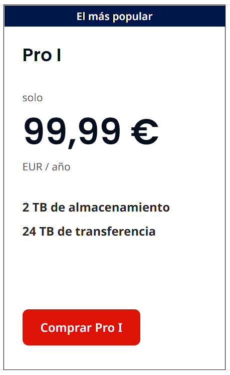 Precio MEGA