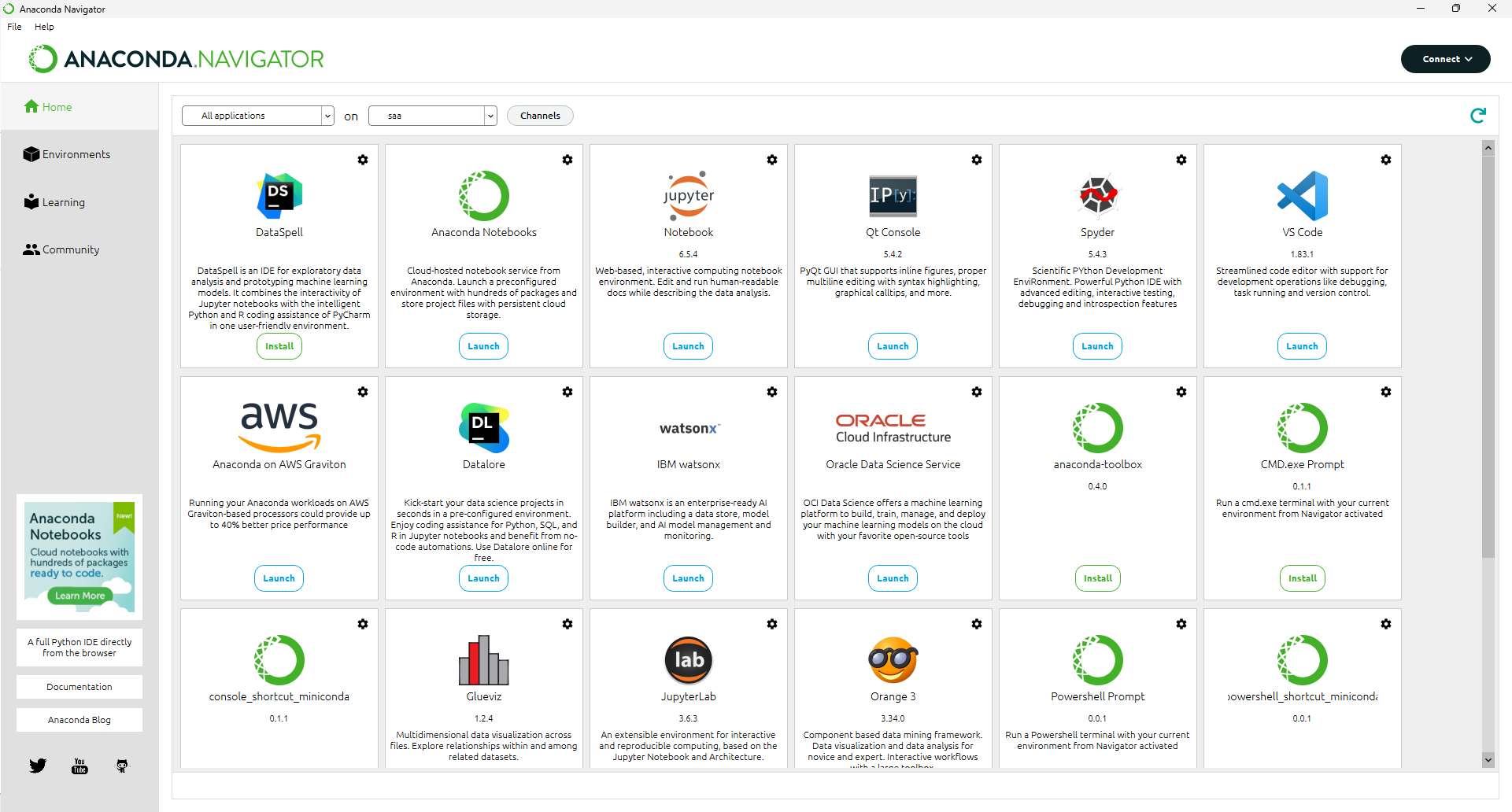 Aplicaciones ya instaladas