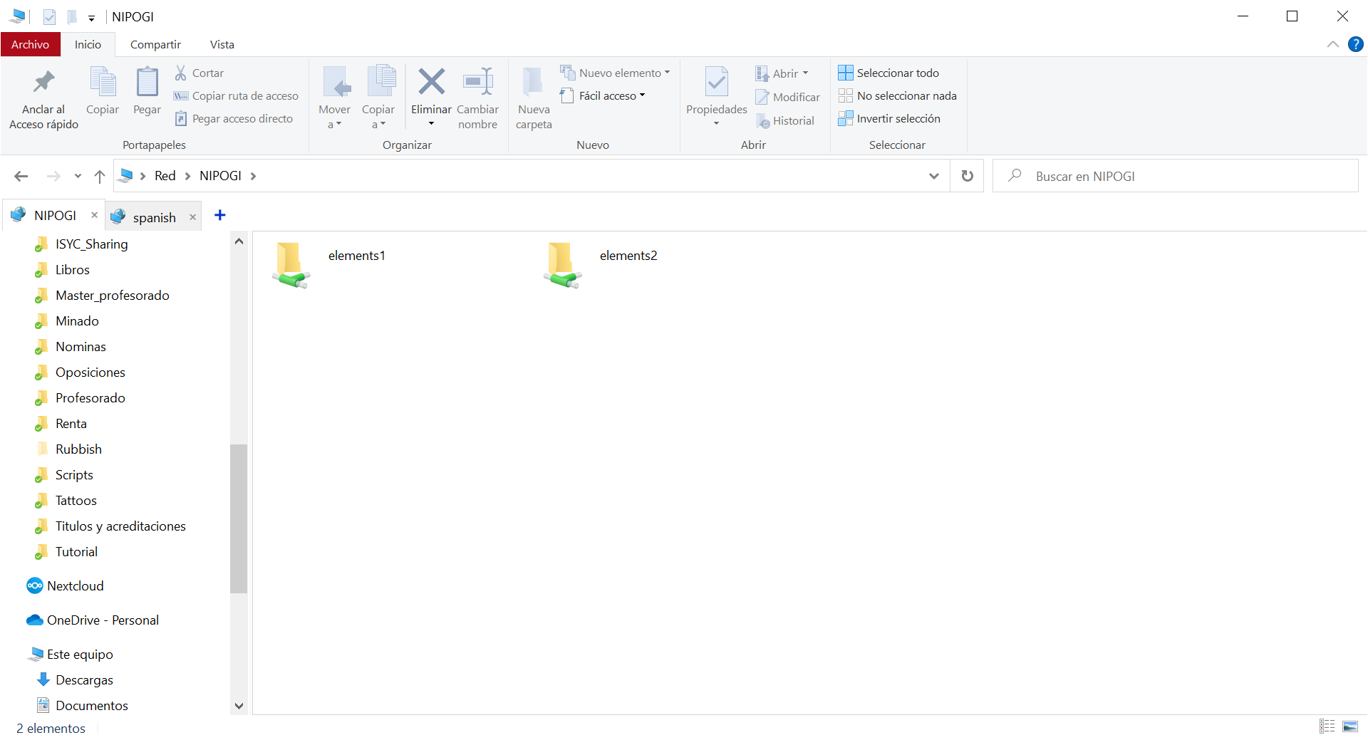 Carpetas compartidas a través de SMB/SAMBA en el explorador de archivos de Windows