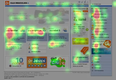 Resultados del eye tracking